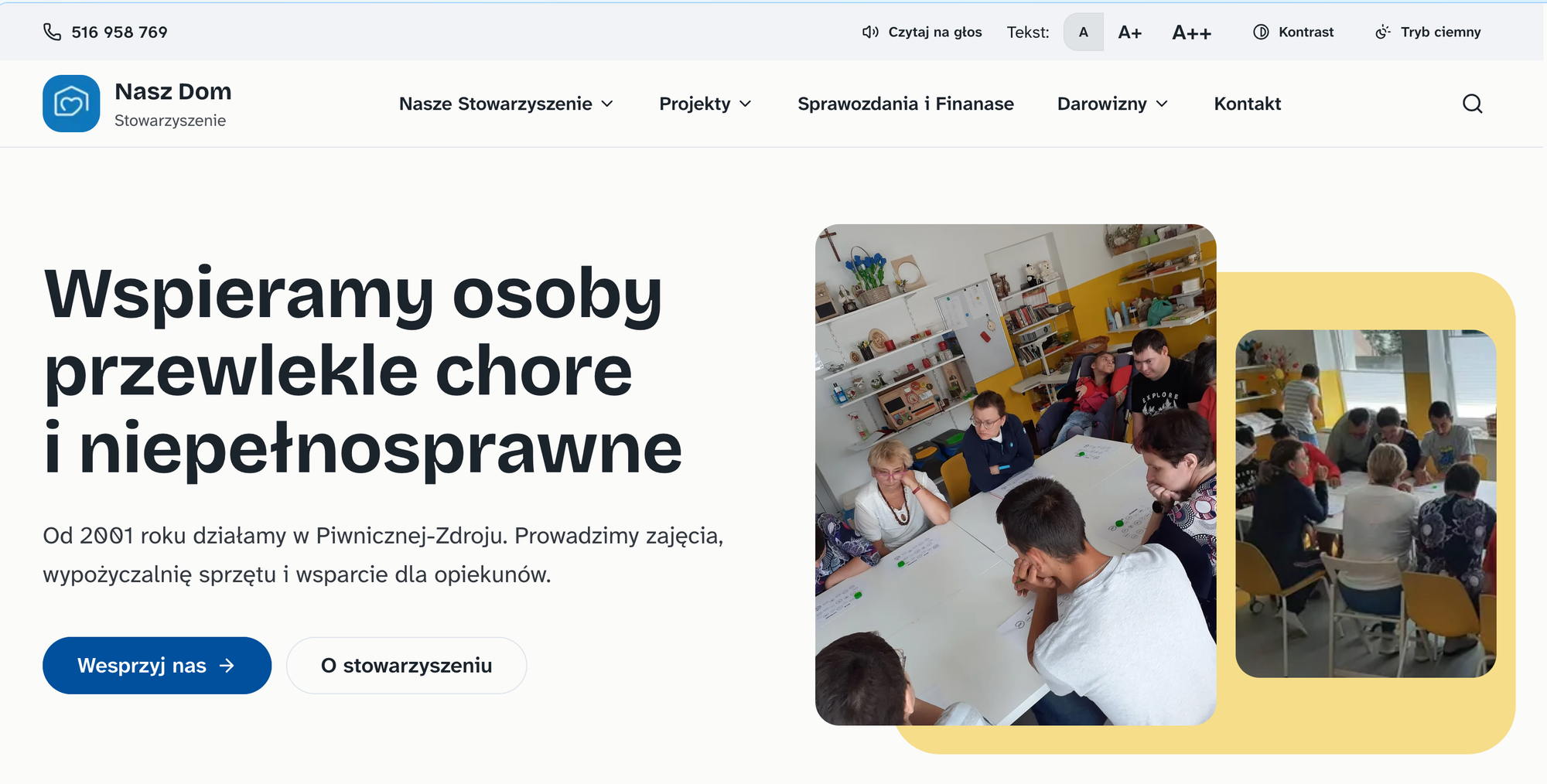 header nowej strony